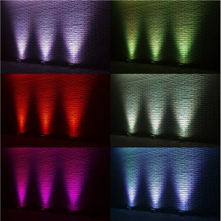 BBP96S FOCO PAR CON BATERIA 6X 12W WDMX