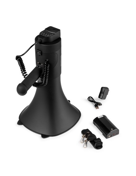 MEG090 MEGÁFONO 90W NEGRO MATE