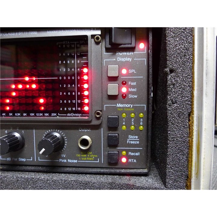 Analizador de Espectro Audio/Control/Industrial