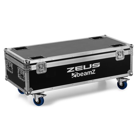 ZEUS JUEGO DE TUBOS DE BATERÍA RGBW JUEGO DE 8 EN FLIGHTCASE