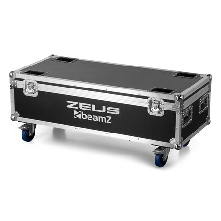 ZEUS JUEGO DE TUBOS DE BATERÍA RGBW JUEGO DE 8 EN FLIGHTCASE