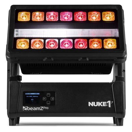 NUKE1 STROBO/BAÑO COLOR MOTORIZADO PARA EXTERIOR