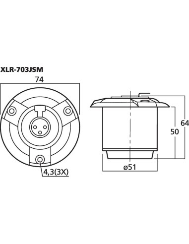 XLR-703JSM