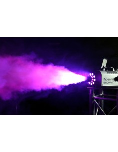 S1500LED MAQUINA DE HUMO CON LEDS 9X 3W RGB DMX 2