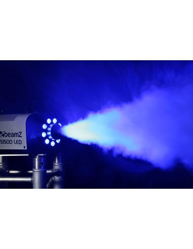 S1500LED MAQUINA DE HUMO CON LEDS 9X 3W RGB DMX