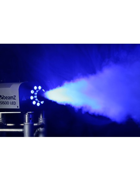 S1500LED MAQUINA DE HUMO CON LEDS 9X 3W RGB DMX