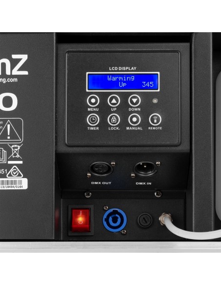 F1600 MAQUINA DE NIEBLA EN FLIGHTCASE