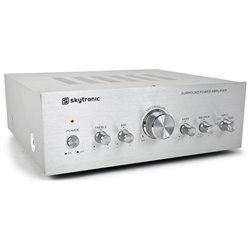 AMPLIFICADOR ESTÉREO AV400 PLATEADO