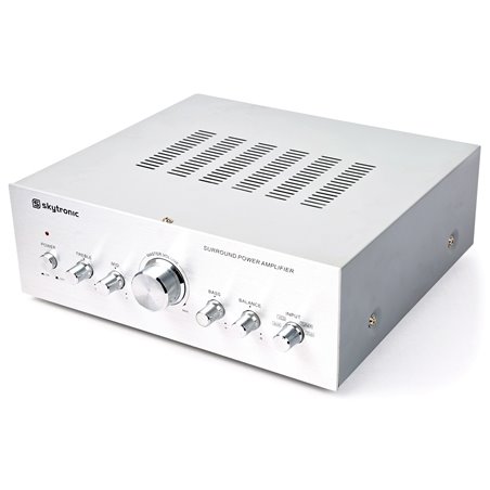 AMPLIFICADOR ESTÉREO AV400 PLATEADO