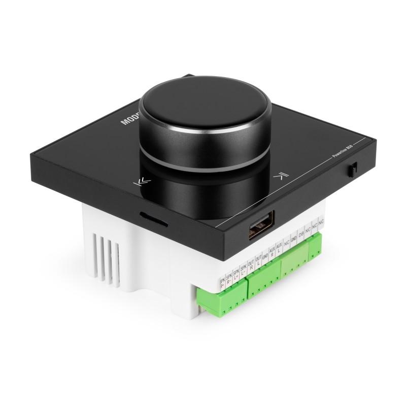 POWERLINE B50B AMPLIFICADOR EMPOTRABLE BT/LCD NEGRO