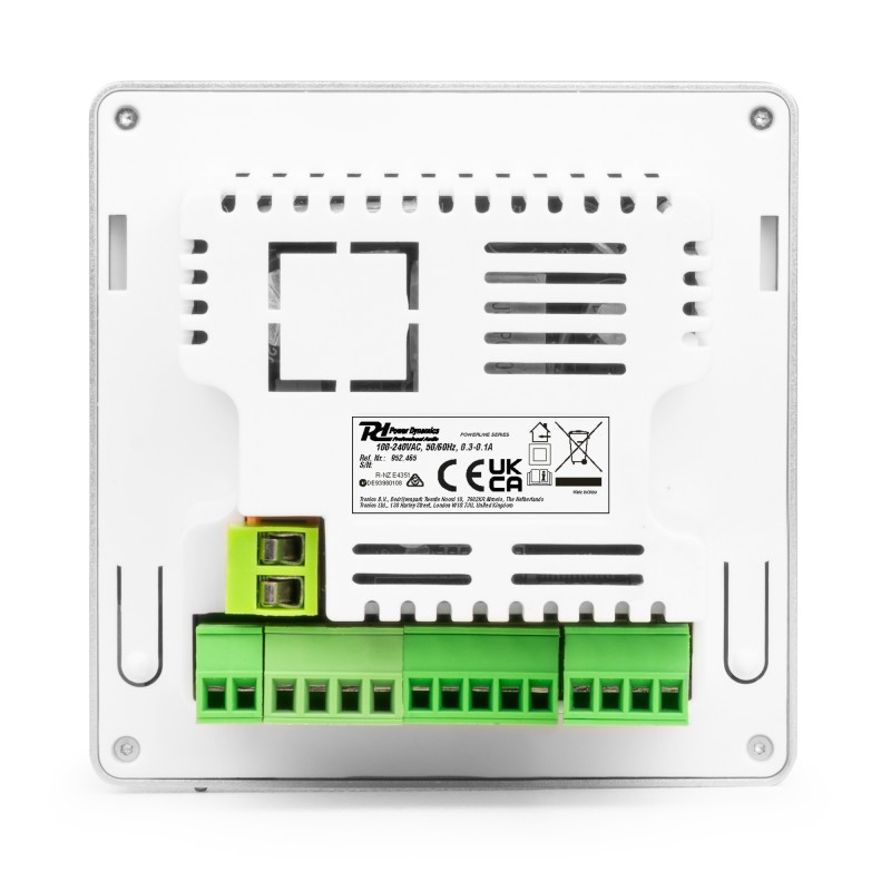 POWERLINE B50B AMPLIFICADOR EMPOTRABLE BT/LCD NEGRO