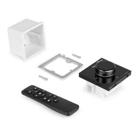 POWERLINE B50B AMPLIFICADOR EMPOTRABLE BT/LCD NEGRO