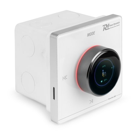 POWERLINE B50W AMPLIFICADOR EMPOTRABLE BT/LCD BLANCO