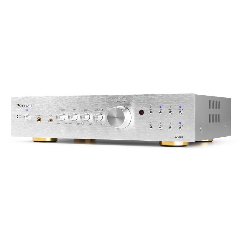 AD420A AMPLIFICADOR HIFI 4 CANALES ALUMINIO