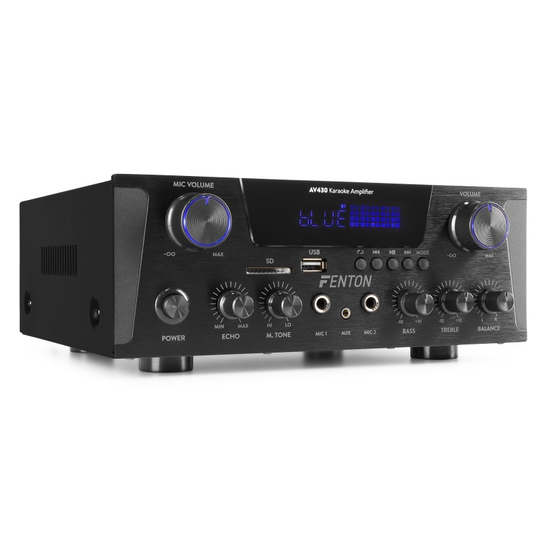 AV430B AMPLIFICADOR HIFI 2X 300W NEGRO
