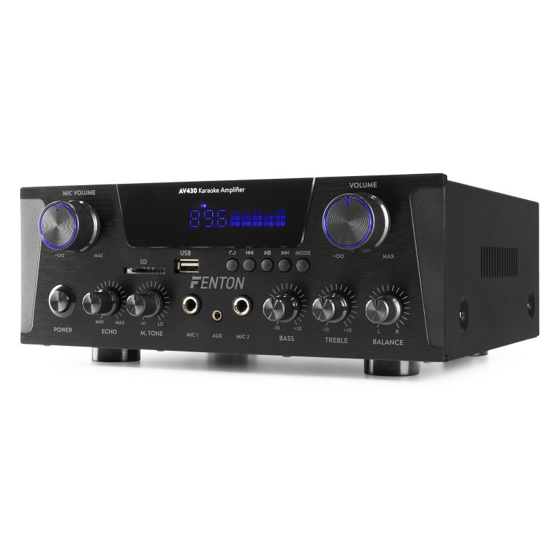 AV430B AMPLIFICADOR HIFI 2X 300W NEGRO