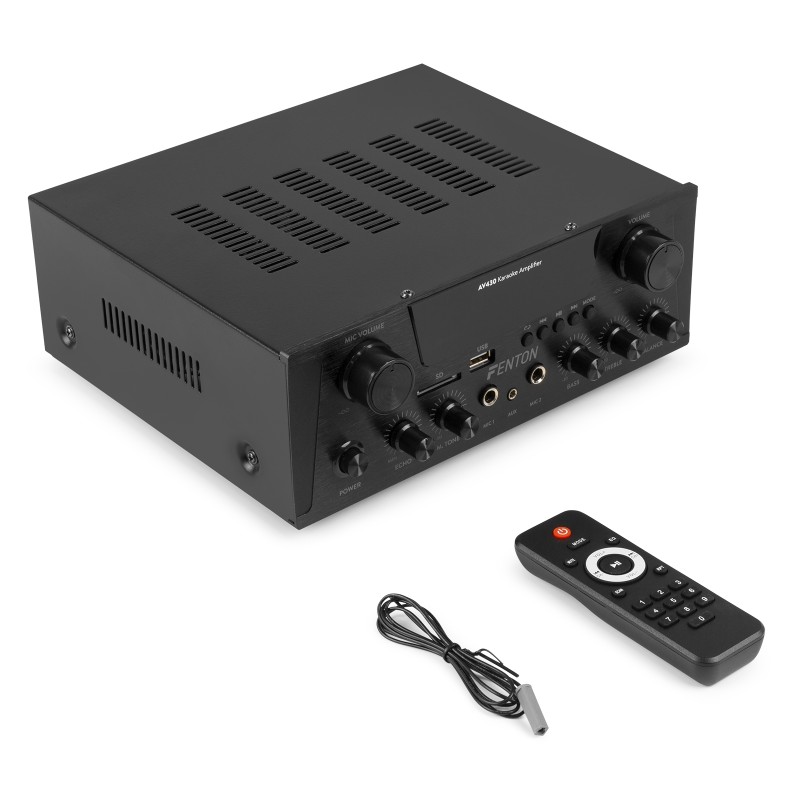 AV430B AMPLIFICADOR HIFI 2X 300W NEGRO