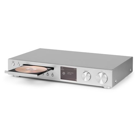 BOLZANO RECEPTOR DE INTERNET CON AMPLICADOR, DAB+ Y REPRODUCTOR CD ALUMINIO