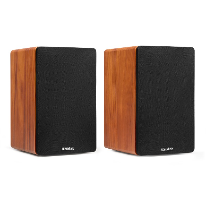 KS01 JUEGO DE ALTAVOCES DE ESTANTERÍA ACTIVOS 80W MADERA