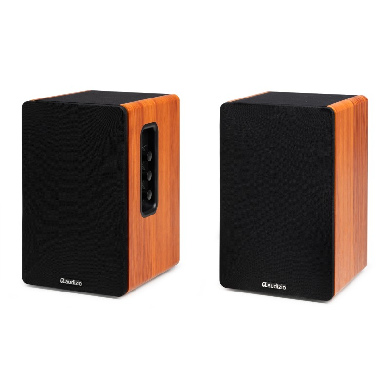 KS01 JUEGO DE ALTAVOCES DE ESTANTERÍA ACTIVOS 80W MADERA