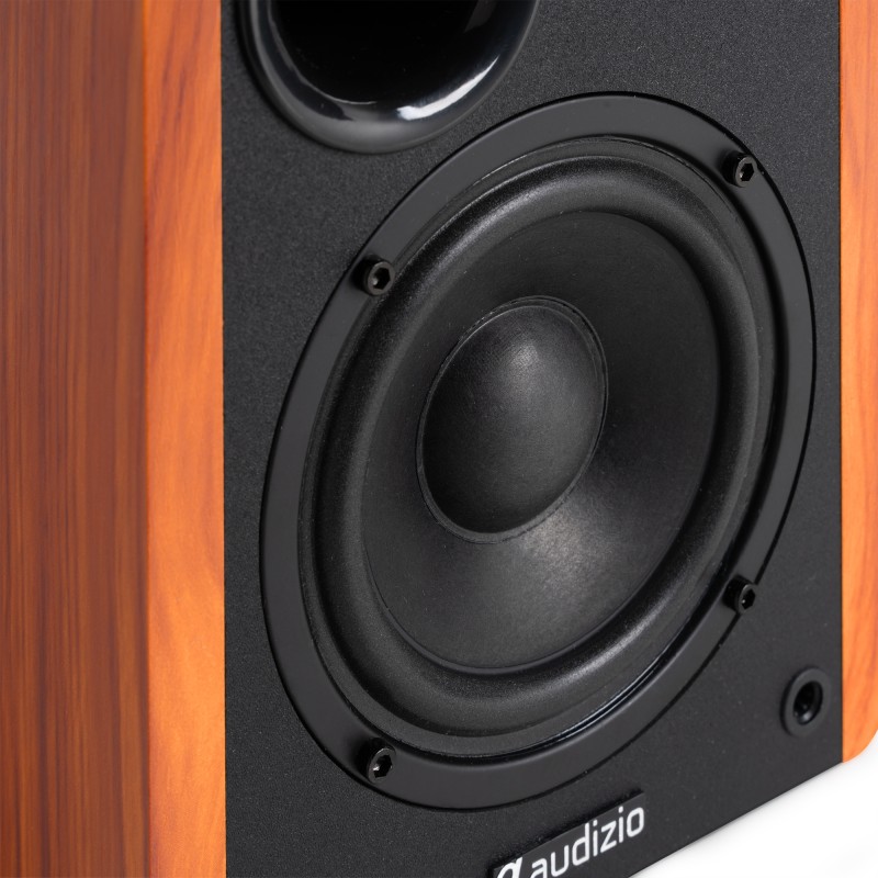 KS01 JUEGO DE ALTAVOCES DE ESTANTERÍA ACTIVOS 80W MADERA