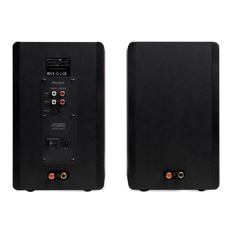 KS01B JUEGO DE ALTAVOCES DE ESTANTERÍA ACTIVA 120W BT NEGRO