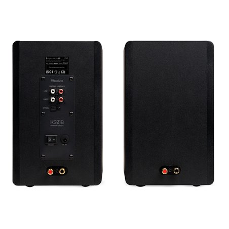 KS01B JUEGO DE ALTAVOCES DE ESTANTERÍA ACTIVA 120W BT NEGRO