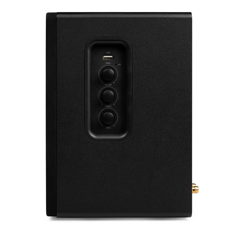 KS01B JUEGO DE ALTAVOCES DE ESTANTERÍA ACTIVA 120W BT NEGRO