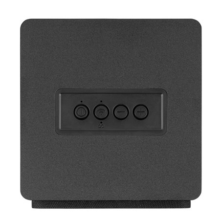 BS20 CONJUNTO DE ALTAVOCES ACTIVOS PARA ESTANTERÍA CON BATERÍA, MADERA OSCURA