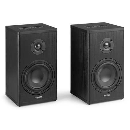 BS20 CONJUNTO DE ALTAVOCES ACTIVOS DE ESTANTERÍA CON BATERÍA, ANTRACITA