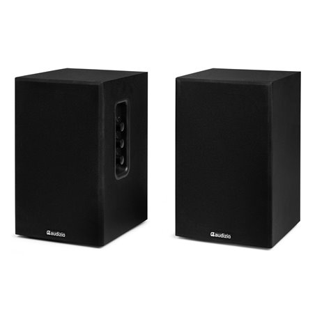 KS02 JUEGO DE ALTAVOCES DE ESTANTERÍA ACTIVOS 80W BT NEGRO