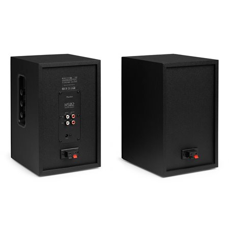 KS02 JUEGO DE ALTAVOCES DE ESTANTERÍA ACTIVOS 80W BT NEGRO