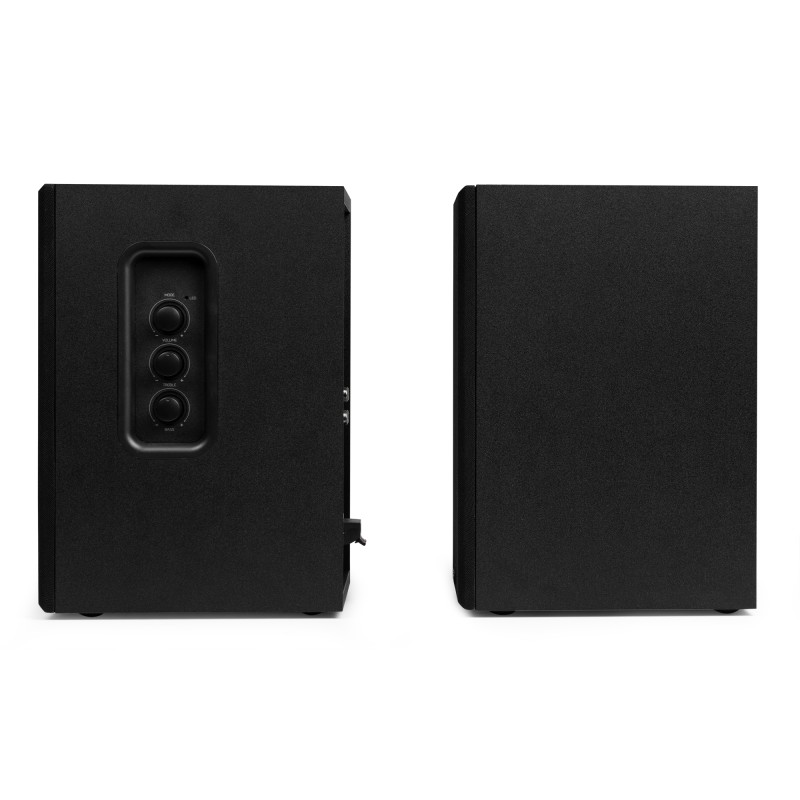 KS02 JUEGO DE ALTAVOCES DE ESTANTERÍA ACTIVOS 80W BT NEGRO