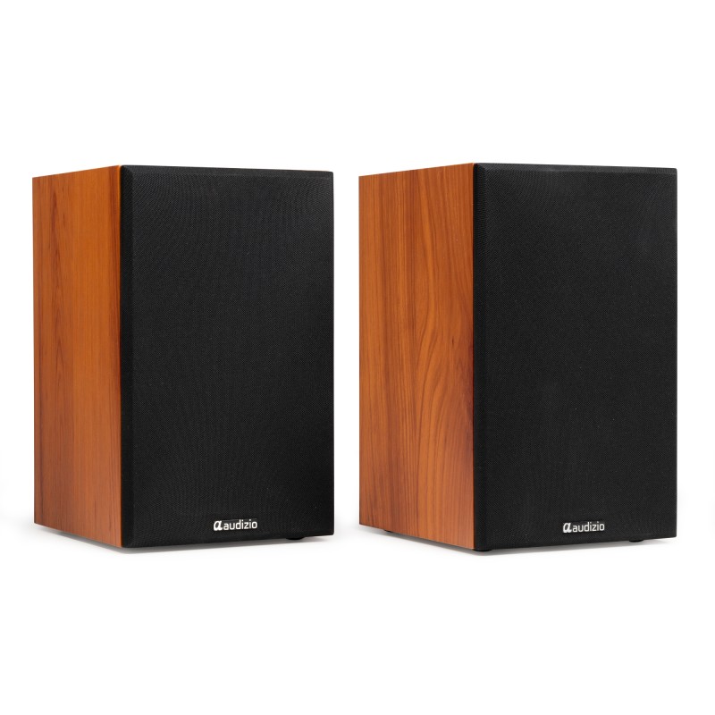 KS02 JUEGO DE ALTAVOCES DE ESTANTERÍA ACTIVOS 80W BT MADERA