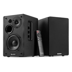 KS01 JUEGO DE ALTAVOCES DE ESTANTERÍA ACTIVOS 80W NEGRO