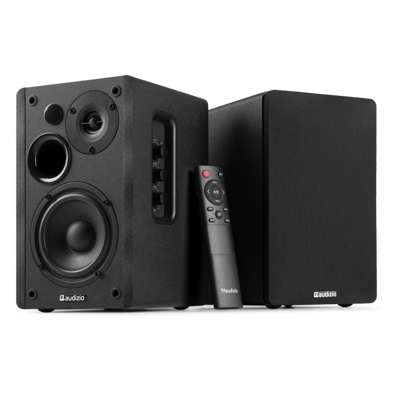 KS01 JUEGO DE ALTAVOCES DE ESTANTERÍA ACTIVOS 80W NEGRO