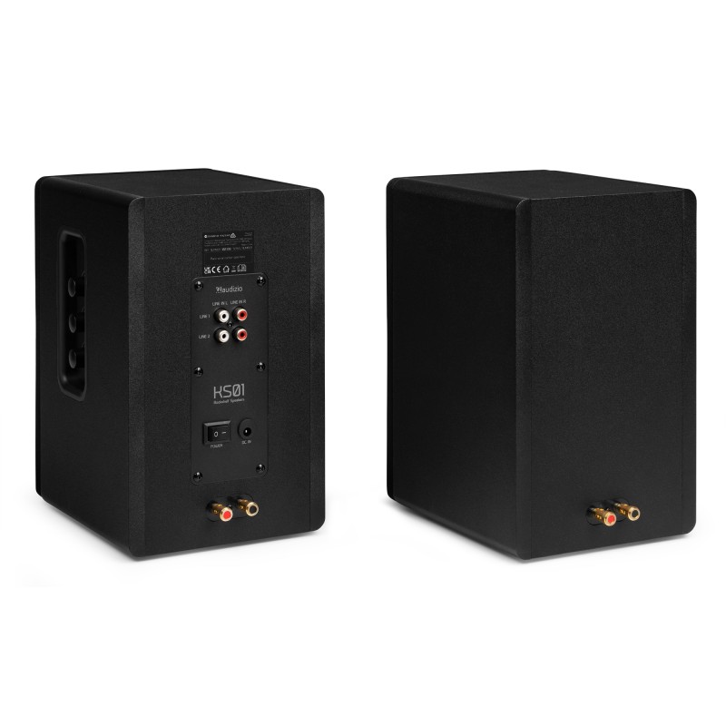 KS01 JUEGO DE ALTAVOCES DE ESTANTERÍA ACTIVOS 80W NEGRO