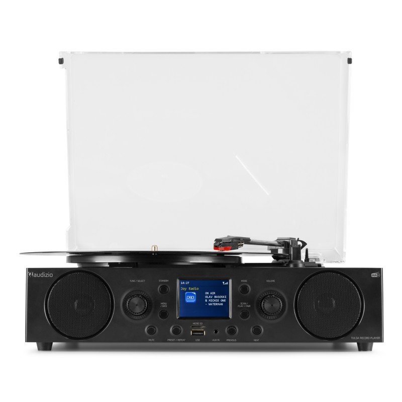 TULSA CENTRAL DE SONIDO CON GIRADISCOS DAB+ RADIO