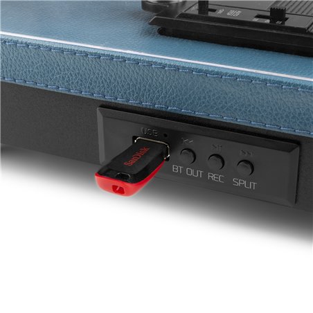RP113D GIRADISCOS CON BT IN/OUT AZUL OSCURO