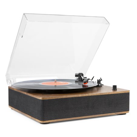 RP161 GIRADISCOS HQ BT MADERA CASTAÑO