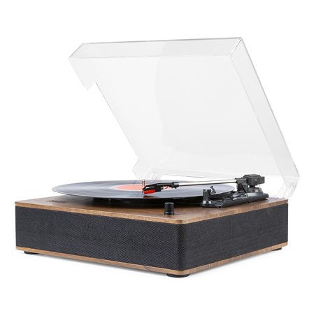 RP161 GIRADISCOS HQ BT MADERA CASTAÑO