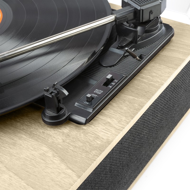 RP161LW GIRADISCOS HQ BT MADERA CLARA