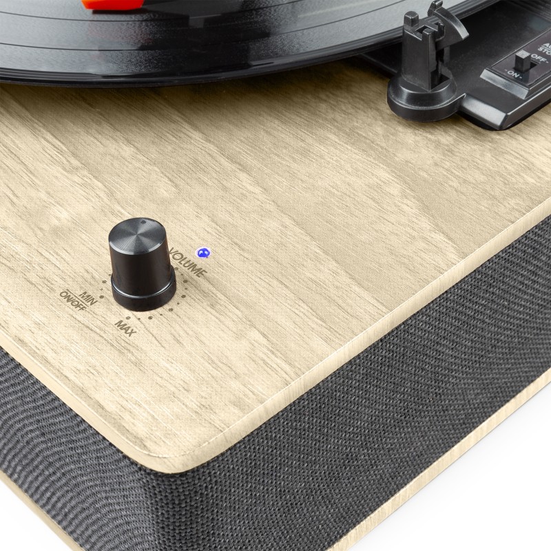 RP161LW GIRADISCOS HQ BT MADERA CLARA