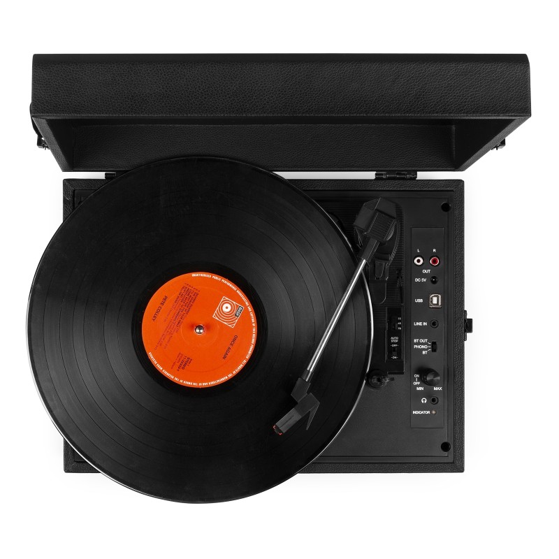 RP118B GIRADISCOS MALETA CON BT IN/OUT