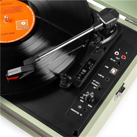 RP118C GIRADISCOS MALETA CON BT IN/OUT