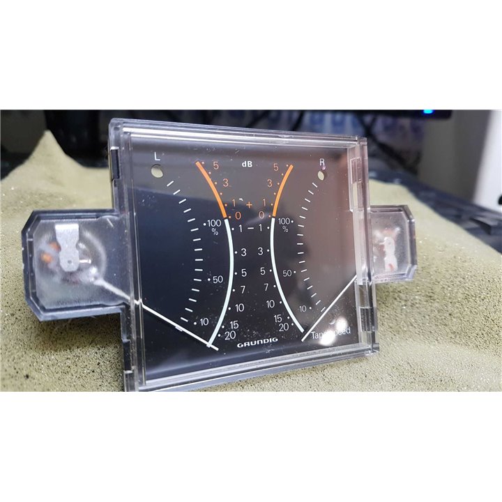 Vumetros analógicos