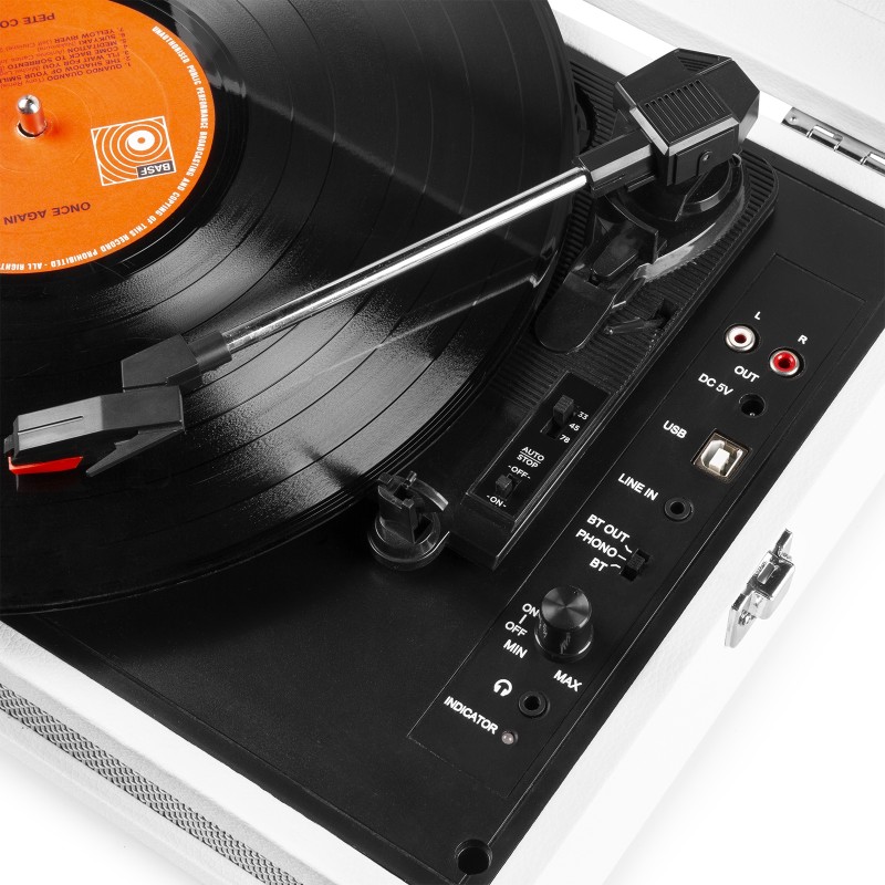 RP118F GIRADISCOS MALETA CON BT IN/OUT