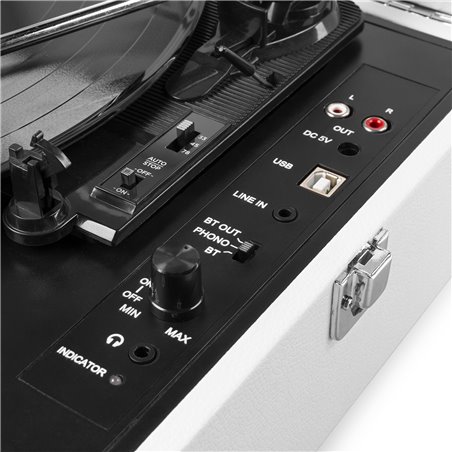 RP118F GIRADISCOS MALETA CON BT IN/OUT