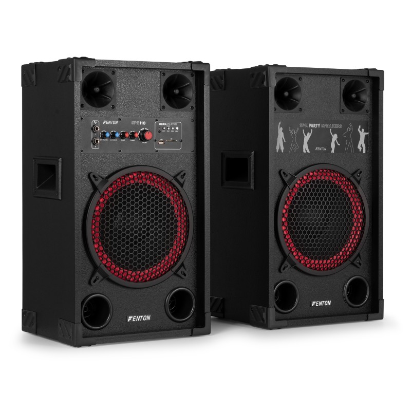 SPK-110 JUEGO DE ALTAVOCES ACTIVOS PA 10" BT