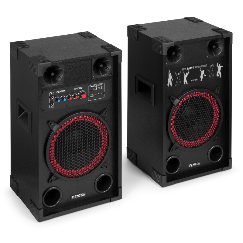 SPK-110 JUEGO DE ALTAVOCES ACTIVOS PA 10" BT